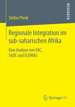 Regionale Integration im sub-saharischen Afrika (eBook, PDF) - Plenk, Stefan