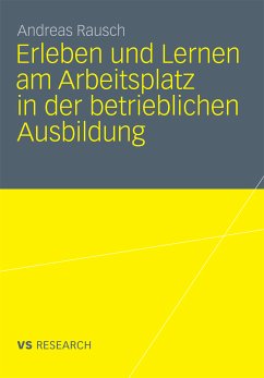 Erleben und Lernen am Arbeitsplatz in der betrieblichen Ausbildung (eBook, PDF) - Rausch, Andreas