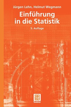 Einführung in die Statistik (eBook, PDF) - Lehn, Jürgen; Wegmann, Helmut