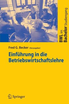 Einführung in die Betriebswirtschaftslehre (eBook, PDF)