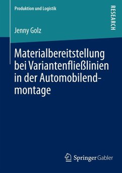 Materialbereitstellung bei Variantenfließlinien in der Automobilendmontage (eBook, PDF) - Golz, Jenny