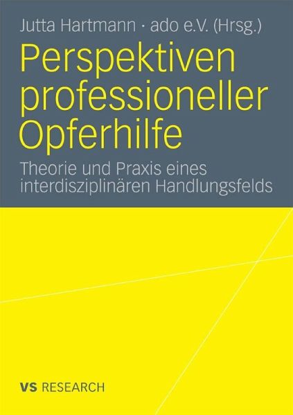 Perspektiven professioneller Opferhilfe (eBook, PDF)