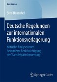 Deutsche Regelungen zur internationalen Funktionsverlagerung (eBook, PDF)
