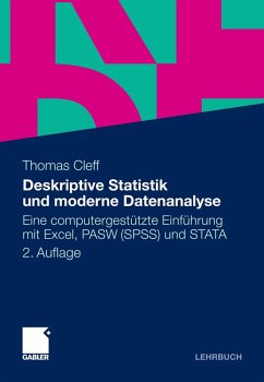 Deskriptive Statistik und moderne Datenanalyse (eBook, PDF) - Cleff, Thomas