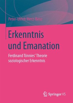 Erkenntnis und Emanation (eBook, PDF) - Merz-Benz, Peter-Ulrich