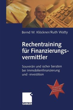 Cover Rechentraining für Finanzierungsvermittler (eBook, PDF)