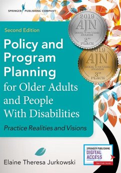 Policy and Program Planning for Older Adults and People with Disabilities - Jurkowski, Elaine T. Msw