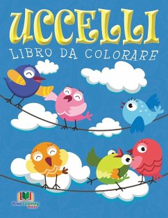 Cover Uccelli Libro Da Colorare