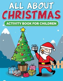All About Christmas Activity Book For Children - Easy, Color