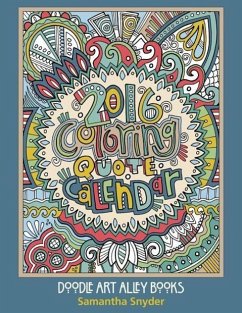 2016 Coloring Quote Calendar - Snyder, Samantha