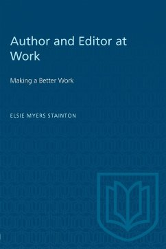 Author and Editor at Work - Stainton, Elsie Myers