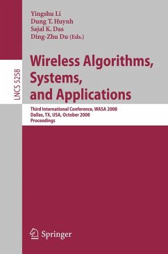 Wireless Algorithms, Systems, and Applications (eBook, PDF)