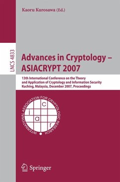 Cover Advances in Cryptology - ASIACRYPT 2007 (eBook, PDF)
