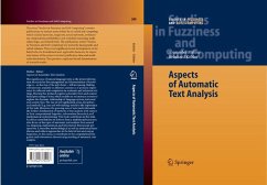 Aspects of Automatic Text Analysis (eBook, PDF)