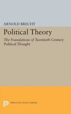 Political Theory (eBook, PDF) - Brecht, Arnold