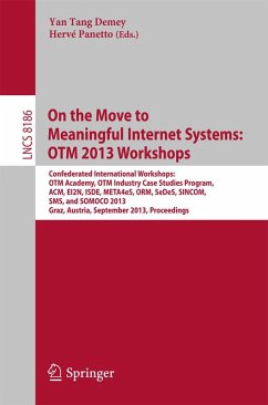 Cover On the Move to Meaningful Internet Systems: OTM 2013 Workshops (eBook, PDF)
