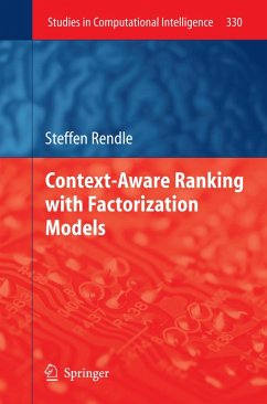 Cover Context-Aware Ranking with Factorization Models (eBook, PDF)