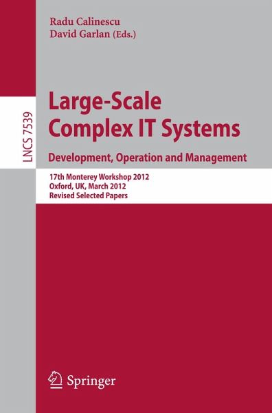 Large-Scale Complex IT Systems. Development, Operation and Management (eBook, PDF)
