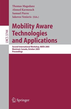 Cover Mobility Aware Technologies and Applications (eBook, PDF)
