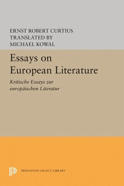 Essays on European Literature (eBook, PDF) - Curtius, Ernst Robert