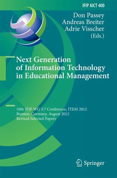 Next Generation of Information Technology in Educational Management (eBook, PDF)