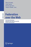 Federation over the Web (eBook, PDF) Federation over the Web (eBook, PDF)