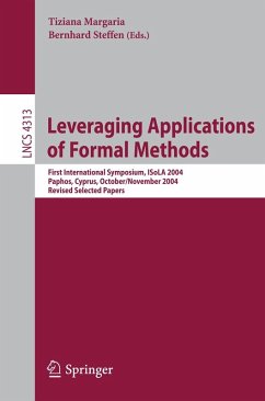 Leveraging Applications of Formal Methods (eBook, PDF)
