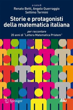 Storie e protagonisti della matematica italiana (eBook, PDF)