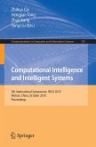 Computational Intelligence and Intelligent Systems (eBook, PDF)