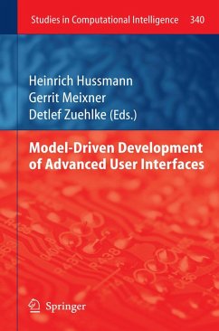 Model-Driven Development of Advanced User Interfaces (eBook, PDF)