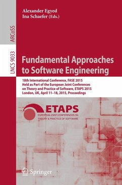 Cover Fundamental Approaches to Software Engineering (eBook, PDF)