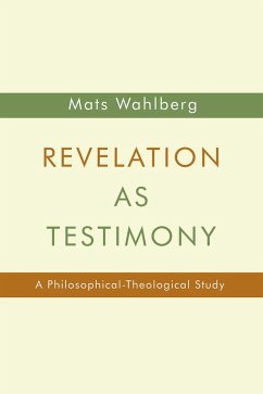 Cover Revelation as Testimony (eBook, ePUB)