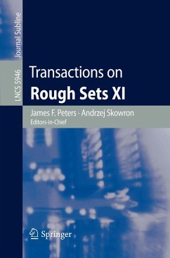 Cover Transactions on Rough Sets XI (eBook, PDF)