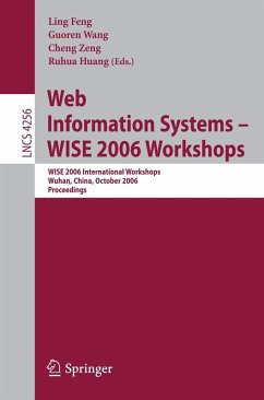 Cover Web Information Systems - WISE 2006 Workshops (eBook, PDF)