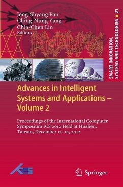 Cover Advances in Intelligent Systems and Applications - Volume 2 (eBook, PDF)
