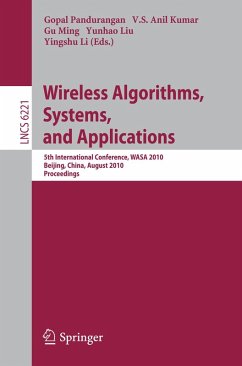 Cover Wireless Algorithms, Systems, and Applications (eBook, PDF)