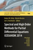 Spectral and High Order Methods for Partial Differential Equations ICOSAHOM 2014 (eBook, PDF)