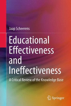 Educational Effectiveness and Ineffectiveness (eBook, PDF) - Scheerens, Jaap