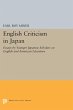 English Criticism in Japan (eBook, PDF) - Bild 1