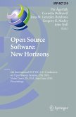 Open Source Software: New Horizons (eBook, PDF)