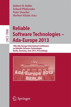 Cover Reliable Software Technologies -- Ada-Europe 2013 (eBook, PDF)