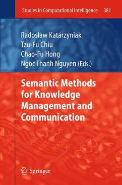 Cover Semantic Methods for Knowledge Management and Communication (eBook, PDF)