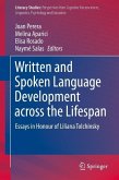 Written and Spoken Language Development across the Lifespan (eBook, PDF)