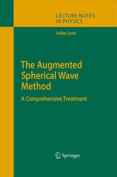 The Augmented Spherical Wave Method (eBook, PDF) - Eyert, Volker