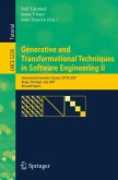 Generative and Transformational Techniques in Software Engineering II (eBook, PDF)