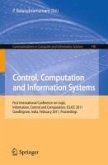 Control, Computation and Information Systems (eBook, PDF)