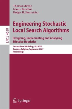Cover Engineering Stochastic Local Search Algorithms. Designing, Implementing and Analyzing Effective Heuristics (eBook, PDF)