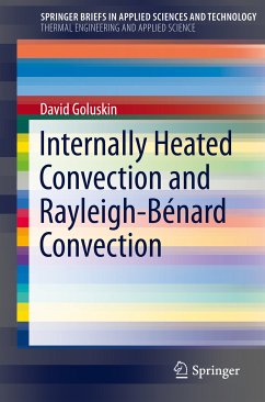 Internally Heated Convection and Rayleigh-Bénard Convection (eBook, PDF) - Goluskin, David