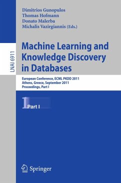 Machine Learning and Knowledge Discovery in Databases (eBook, PDF)
