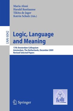 Logic, Language and Meaning (eBook, PDF)